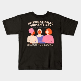 International Womens Day March 8 2020 Kids T-Shirt